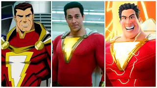Evolution of Shazam Transformation in Movies and Cartoons