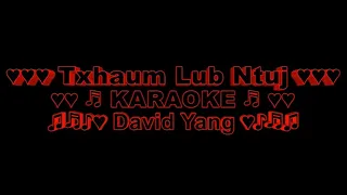 Txhaum Lub Ntuj Karaoke by David Yang HD 1080P