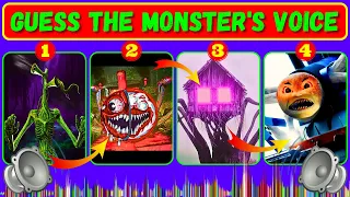 Guess The Eat Monster’s Voice: Siren Head, Thomas And Friends, Choo Choo Charles Coffin Dance