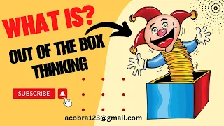 Out of the box thinking | What is thinking outside the box | 9 dots puzzle