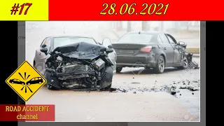 Подборка ДТП на видеорегистратор 28.06.2021 Июнь 2021 / A selection of accidents on the DVR 2021 #17