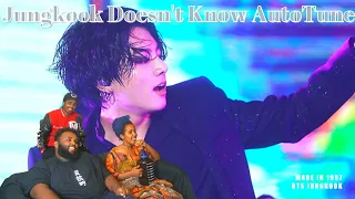 Amazing Voice! Jungkook Doesn't Know AutoTune | Reaction