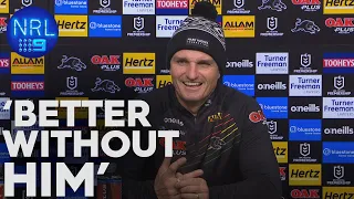 Ivan Cleary jokingly claims Panthers are better off without Nathan Cleary: NRL Presser | NRL on Nine