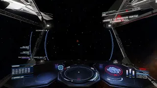[Elite Dangerous] Me hating basilisk thargon swarms, and me ramboing a cyclops
