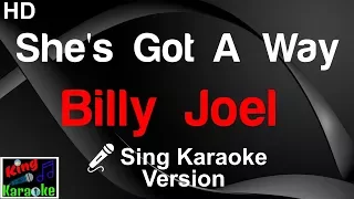 🎤 Billy Joel - She's Got A Way (Karaoke Version) - King Of Karaoke