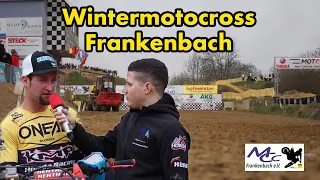 Pascal Greco Streckensprecher Wintermotocross Frankenbach 2024