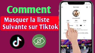 Comment masquer les abonnés et les suivis sur Tik Tok | Comment masquer la liste suivante sur Tiktok