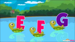 Learn ABC   Alphabet Song for Kids by HooplaKidz