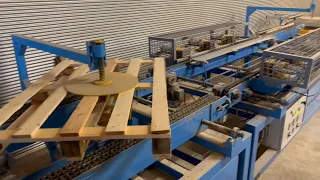 JBJ LCSA SEMIAUTOMATIC ASSEMBLING LINE FOR PALLETS