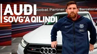 Barselona futbolchilariga Audi mashinasi sovg'a qilindi- Futbol yangiliklari