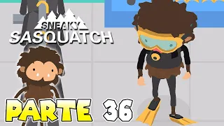 ¡PIE GRANDE ENCUENTRA UN TESORO BUCEANDO! | PARTE #36 | SNEAKY SASQUATCH