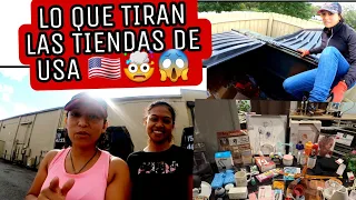 LO QUE TIRAN EN USA 🇺🇸 DUMPSTER DIVING 🔥 CHULADA DE COSAS 🤯