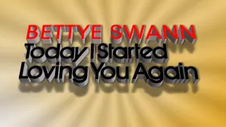 Bettye Swann - Today I Started Loving You Again (Vinyl 1972)