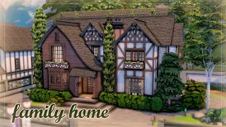 Богатый семейный дом 👪| Симс 4: Строительство | Small Family Cottage| The Sims 4: Speed Build