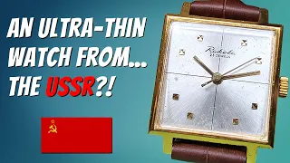 An ultra-thin watch from... the USSR?!