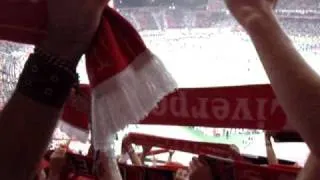 Istanbul   May 2005   Liverpool v Milan   Olympic Stadium   You'll Never Walk Alone Pre Match Ve