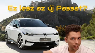 Ez lesz az új Passat? Volkswagen ID.7 Leleplezés - DRIVEN Hírek