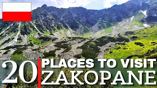 20 Amazing Places to Visit in Zakopane | Tatra Mountains | Poland | GoPro Hero 9 Black