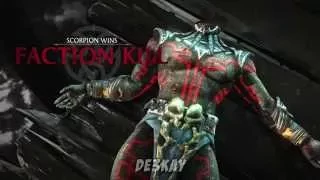 MKX - All 5 Lin Kuei Faction Kills