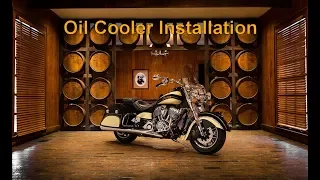 Installation of the Indian Oil Cooler Kit P/N 2880138 HD