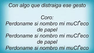 Timbiriche - MuГѓВ±eco De Papel Lyrics