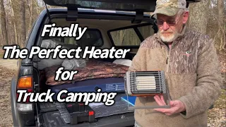 Finally The Perfect Heater for Truck Camping  Kovea Cupid Butane Heater