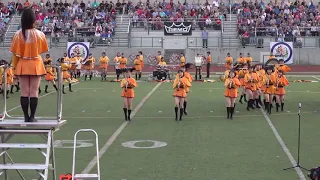 Japanese High School Marching Band With An Amazing Performance On A FootBall Match