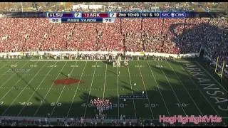 Arkansas vs LSU 2010