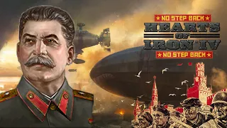 HOI4 No Step Back - СССР Сталина Красный Шторм