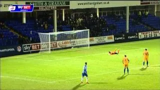 Hartlepool United vs Mansfield Town - League Two 2013/14