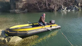 Самая правильная обкатка лодочного мотора в первые три часа.