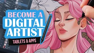 A Beginners Guide to Become a Digital Artist 💻✏️ Drawing Tablets & Apps (2022)