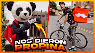 24 HORAS SIENDO REPARTIDORES EN LA CALLE - Yolo Aventuras