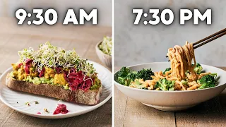 24 hours of healthy vegan meals (+ printable pdf guide)