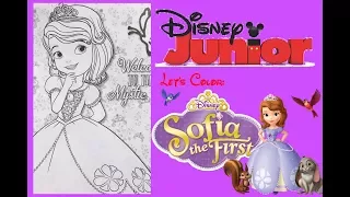 LEARN COLORS with Sofia the First