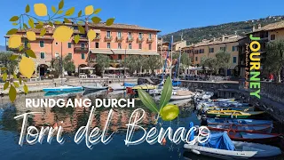 Gardasee - Rundgang durch Torri del Benaco - Lago di Garda