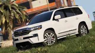 GTA V KING! Drift GTA5 Pakistani Toyota land cruiser V8 Gameplay