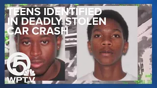 2 remaining teens ID'd after 3 killed in stolen car crash