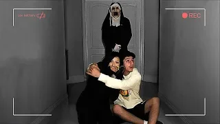 I feel really bad for doing this to her... (THE SCARY NUN)