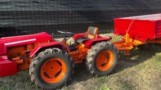 Prezentare Motoagricola motocultor tractoraș 6x6 diesel Valpadana 26 cv/CP/Hp