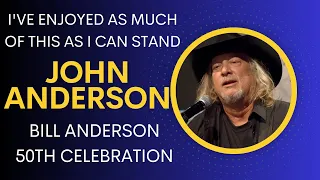 John Anderson sings "I've Enjoyed As Much Of This As I Can Stand" by Bill Anderson