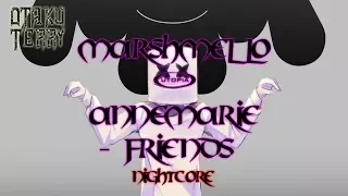 Marshmello & Anne-Marie - FRIEND (Nightcore with Lyrics)