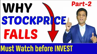 WHY STOCK Price falling PART 2-Basics of Stock Market For Beginners k.krishna Kailas-