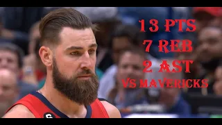 Jonas Valanciunas 13 Pts 7 Reb 2 Ast Dallas Mavericks vs New Orleans Pelicans HIGHLIGHTS