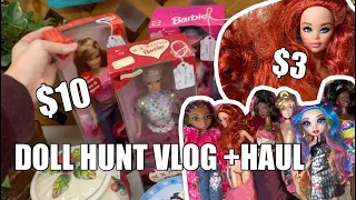 I found Barbie & Rainbow High! Thrift Store doll hunt and Haul