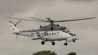 Mil Mi-35 HIND Czech Air Force Special Replica Paint Scheme flypast RIAT 2015 AirShow