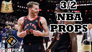 PRIZEPICKS NBA PICKS | THURSDAY 3/2/23 | NBA PLAYER PROPS PICKS | NBA BETTING | BEST BETS