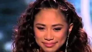Jessica Sanchez - And i am telling you - full - judges comments.
