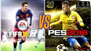 FIFA 16 vs PES 2016