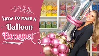 How to make a Balloon Bouquet | DIY Balloon Bouquet | Balloon Tutorial